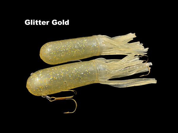 Red October Baits 7.5" Ninja Tubes Mid Weight
