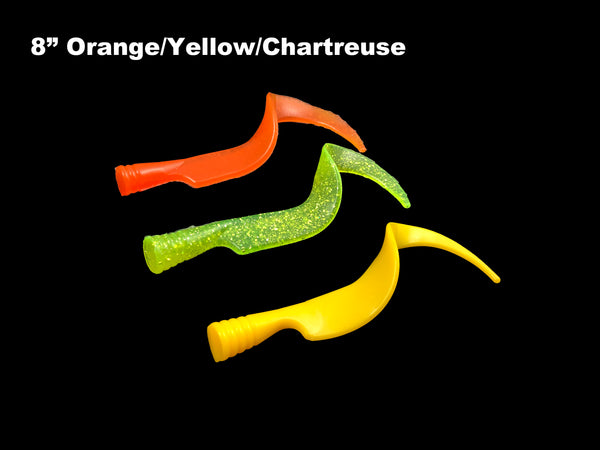 Bangarang Custom Baits - 6" or 8" Replacement Tails