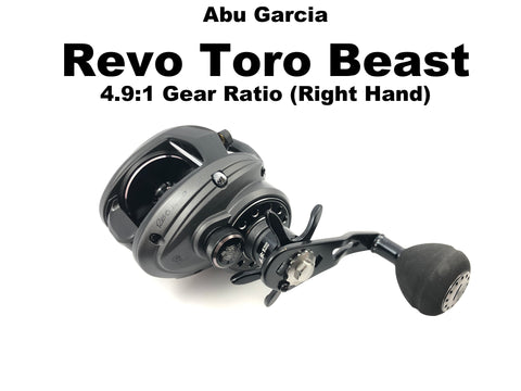 Abu Garcia Revo Toro Beast 4.9:1 Gear Ratio (Right Hand)
