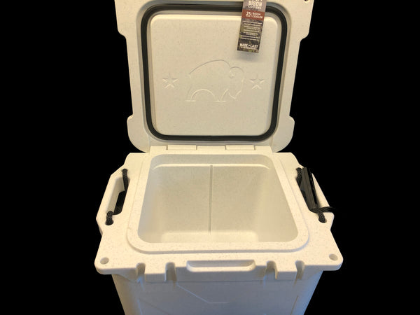 Bison 25 QT White Cooler with Concrete TRO Logo ($249.99 plus $25 Shipping)