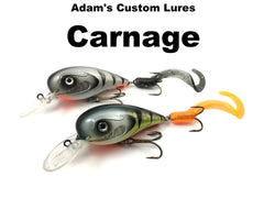 adams custom lures mega trout Shdn Giigoonh Two River Anglers Slow Sinking 5 1/4 Weedless Twitch Bait. 9in Mega Brown Trout