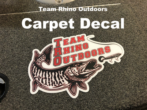 Team Rhino Outdoors Carpet Decal