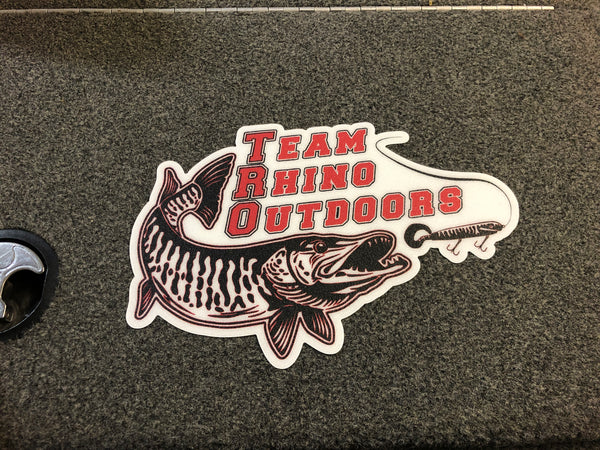 Team Rhino Outdoors Carpet Decal