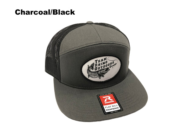 TRO - Richardson 168 - 7 Panel Trucker OVAL Patch Hat (Various Colors)