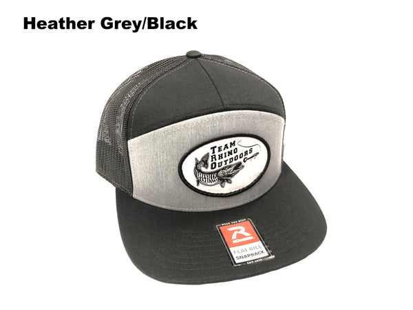 TRO - Richardson 168 - 7 Panel Trucker OVAL Patch Hat (Various Colors)