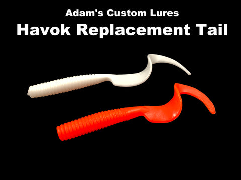 Adam's Custom Lures Havok Replacement Tail