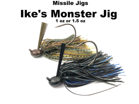 Missile Jigs - Ike's Monster Jig (1 oz or 1.5 oz)