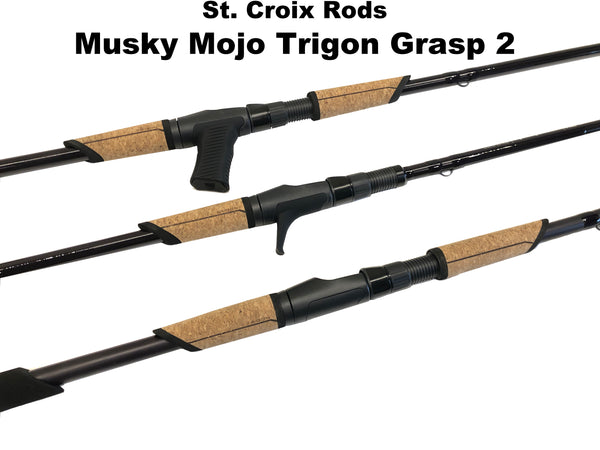 St. Croix Rods - Mojo Musky Trigon Grasp 2 Musky Rod