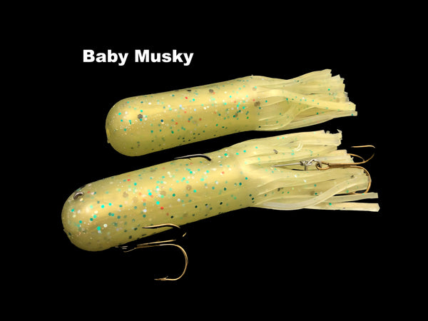 Red October Baits 7.5" Ninja Tubes Mid Weight