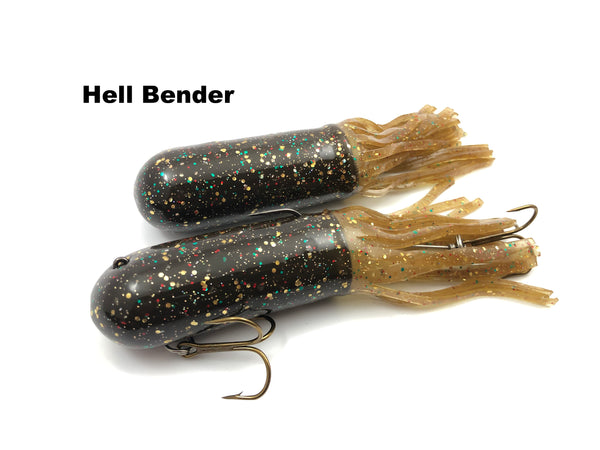 Red October Baits 7.5" Ninja Tubes Mid Weight
