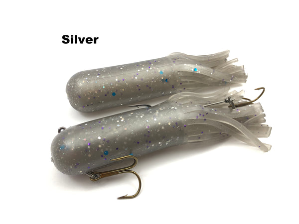 Red October Baits 7.5" Ninja Tubes Mid Weight