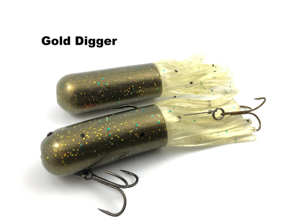Red October Baits 7.5" Ninja Tubes Mid Weight