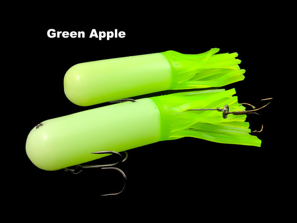 Red October Baits 7.5" Ninja Tubes Mid Weight