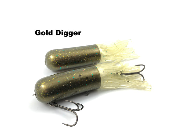 Red October Baits 7.5" Ninja Tubes Shallow