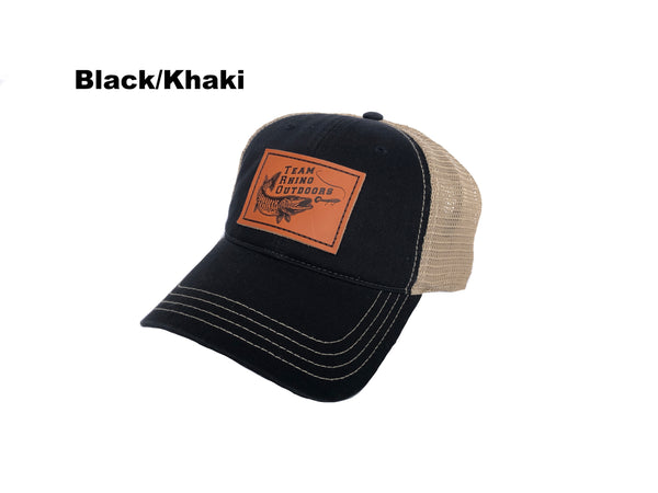 TRO - Richardson 111 Low Profile Unstructured LEATHER Patch Hat - (Various Colors)