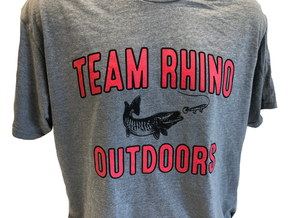 TRO - Heather Grey Red/Black T Shirt