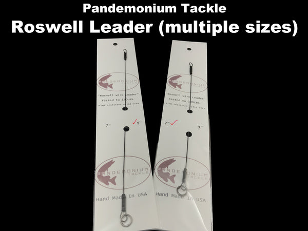 Pandemonium Tackle 7" or  9" Roswell Leader