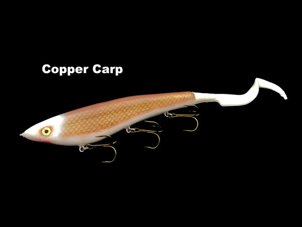 Widow Maker Muskie Lures - Soft Tail Sidewinder