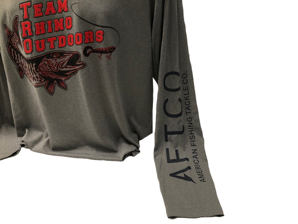 AFTCO - Samurai Long Sleeve Performance Hoodie Steel Heather