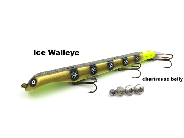 Suick Lures 12" Wood Suick with Adjustable Weight System