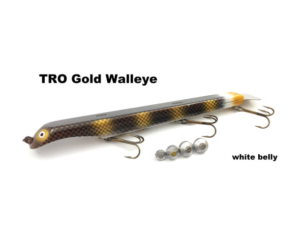 Suick Lures 12" Wood Suick with Adjustable Weight System