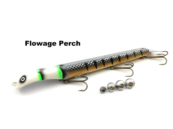 Suick Lures 12" Wood Suick with Adjustable Weight System