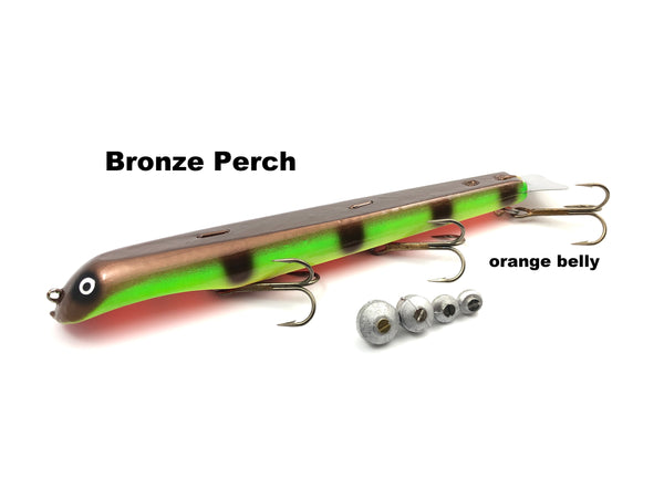 Suick Lures 10" Adjustable Weighted Wood Thriller