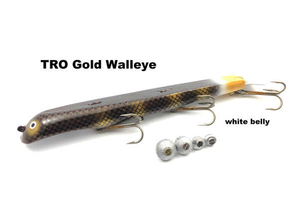 Suick Lures 10" Adjustable Weighted Wood Thriller