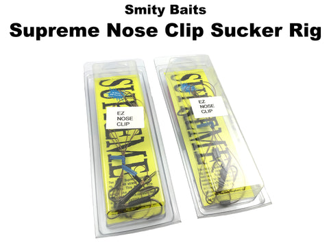 Smity Baits SUPREME NOSE CLIP Sucker Rig