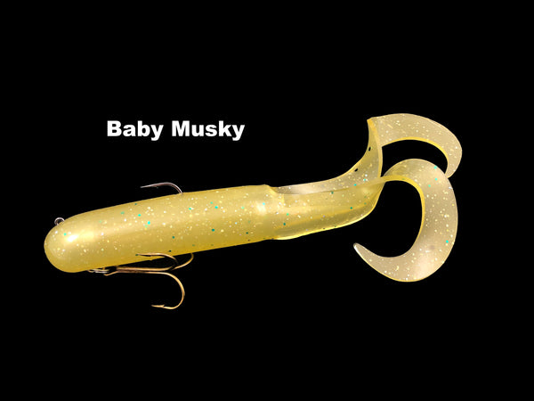 Red October Baits 14" Twisted Tube Mid Depth