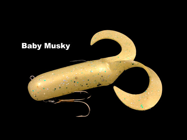 Red October Baits 10" Twisted Tube Mid Depth