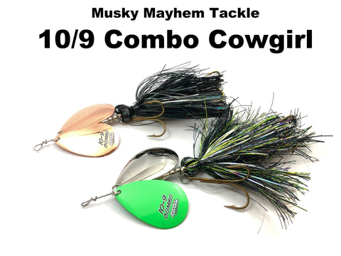 Musky Mayhem Tackle 10/9 Combo Cowgirl