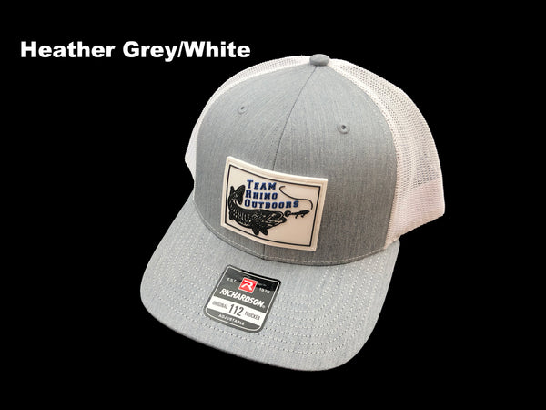 TRO - Richardson 112 Mid Profile Structured PVC Patch Hat - BLUE Logo (Various Colors)