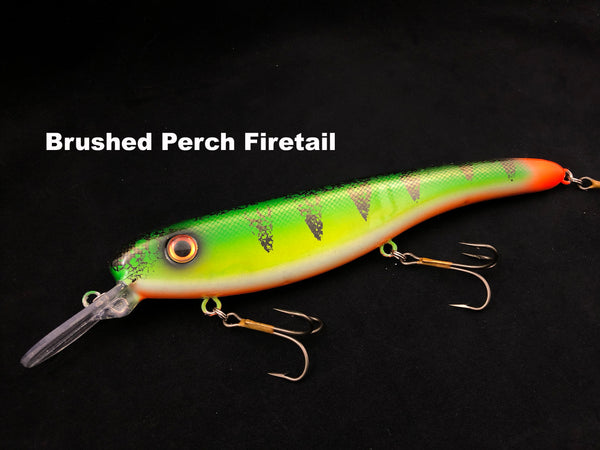 Llungen Lures .50 Cal - Brushed Perch Firetail