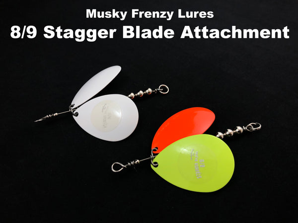 Musky Frenzy Lures 8/9 Stagger Blade Attachment