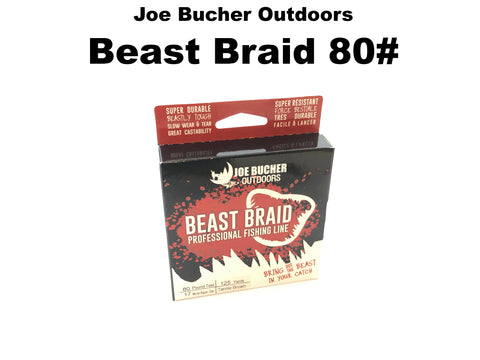 Joe Bucher Outdoors Beast Braid 80#
