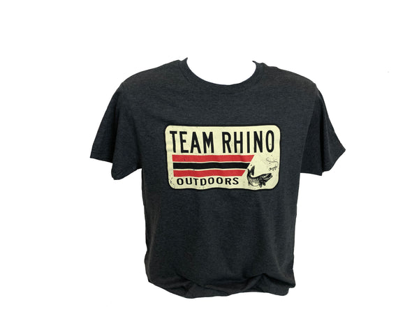 TRO - Black Heather License Plate  Bi Blend T Shirt