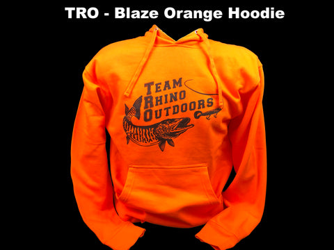 Team Rhino Outdoors - Blaze Orange Hoodie