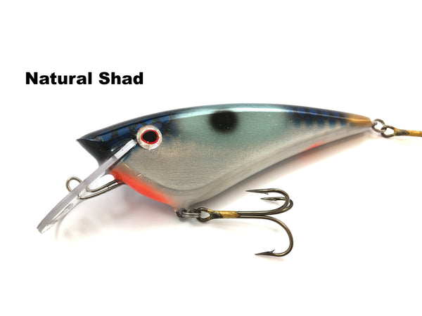 Boss Shad 7" Boss Shad Shallow (wood)