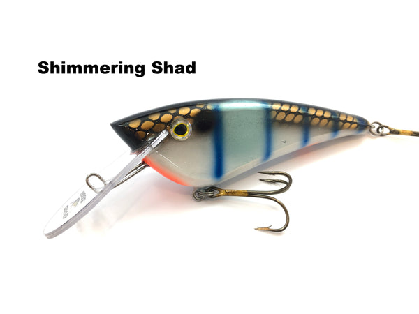 Boss Shad 7" Boss Shad DEEP (wood)