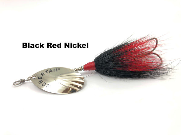 Joe Bucher Outdoors Original 500 Buchertail - Black Red Nickel