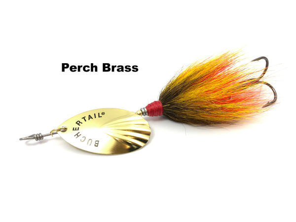 Joe Bucher Outdoors Original 500 Buchertail - Perch Brass
