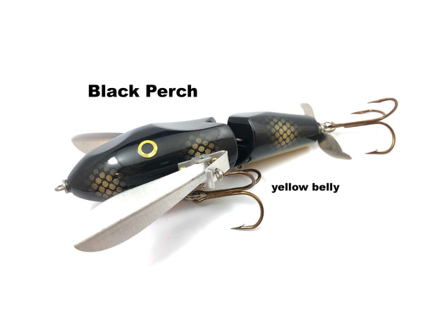 Bobbie Baits Creepin' Hawg - Black Perch