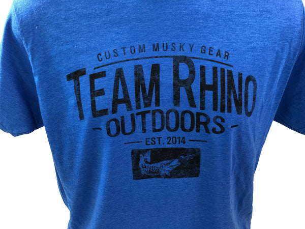 TRO - Royal Heather Custom Musky Gear Bi Blend T Shirt