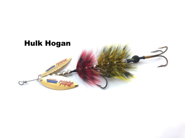 Musky Mayhem Tackle 8" Double WILLOW Rabid Squirrel