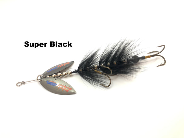 Musky Mayhem Tackle 8" Double WILLOW Rabid Squirrel