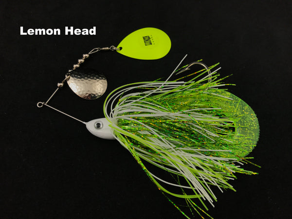 Llungen Lures Double Colorado Nutbuster Jr Hybrid