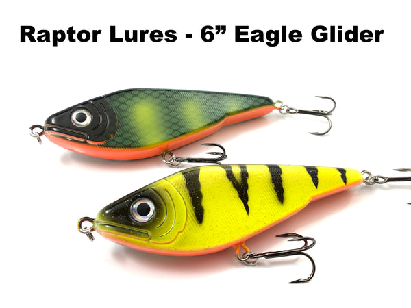 Raptor Lures 6" Eagle Glide Bait