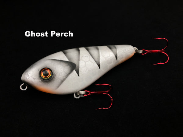 Llungen Lures 4" Fat Belly Rattler - Ghost Perch