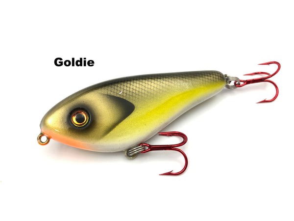 Llungen Lures 4" Fat Belly Rattler - Goldie
